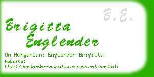 brigitta englender business card